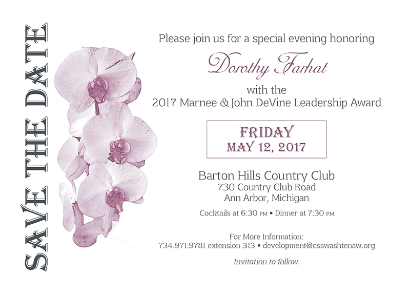 Marnee & John DeVine Leadership Event Save the Date Postcard