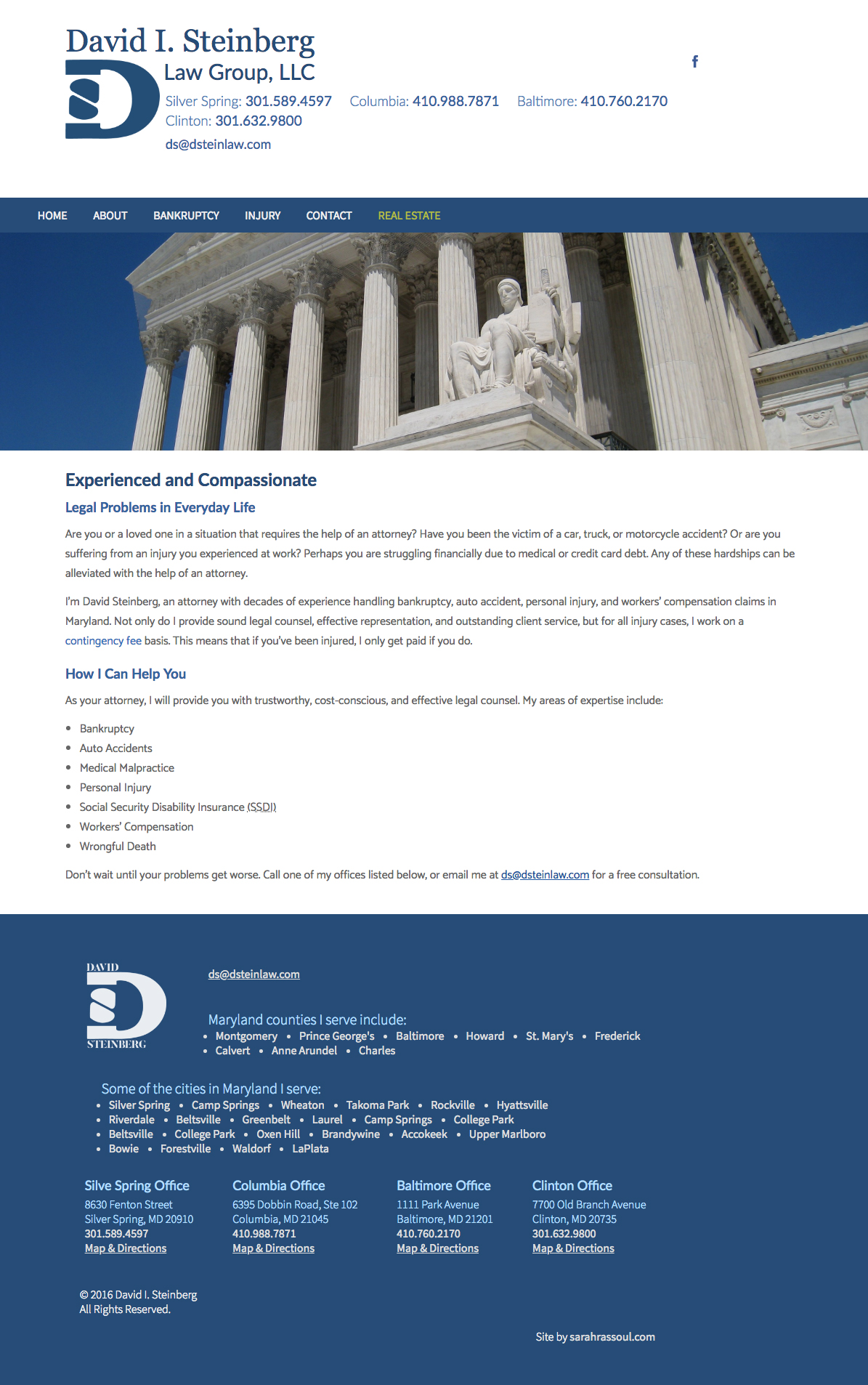 View of law website.